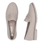 náhled Dámské mokasíny RIEKER 45300-63 béžová S6