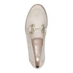 náhled Dámské mokasíny RIEKER 45561-62 béžová S6