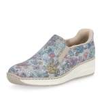 náhled Dámské mokasíny RIEKER 48761-91 modrá S6