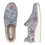 náhled Dámské mokasíny RIEKER 48761-91 modrá S6