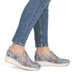 náhled Dámské mokasíny RIEKER 48761-91 modrá S6