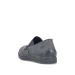 náhled Dámské mokasíny RIEKER 48961-45 šedá S6