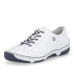 náhled Dámské polobotky RIEKER 55901-80 bílá S6