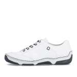 náhled Dámské polobotky RIEKER 55901-80 bílá S6