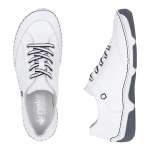 náhled Dámské polobotky RIEKER 55901-80 bílá S6