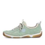 náhled Dámské polobotky RIEKER 55950-52 zelená S6