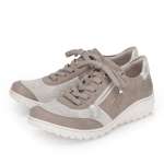 náhled Dámské polobotky RIEKER 59502-62 béžová S6