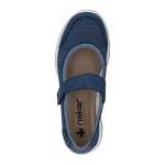 náhled Dámské baleríny RIEKER L32B5-14 modrá S6