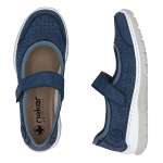 náhled Dámské baleríny RIEKER L32B5-14 modrá S6