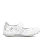 náhľad Dámske baleríny RIEKER L32B5-82 biela S6