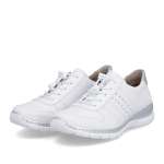 náhled Dámské polobotky RIEKER L32F3-80 bílá S6