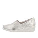 náhled Dámské mokasíny RIEKER L5351-60 zlatá S6