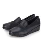 náhled Dámské mokasíny RIEKER L5356-14 modrá S6