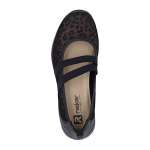 náhled Dámské baleríny RIEKER M5075-00 černá S6