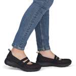 náhled Dámské baleríny RIEKER M5075-00 černá S6