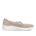 náhled Dámské baleríny RIEKER M8554-62 béžová S6