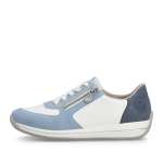 náhled Dámské polobotky RIEKER N1112-10 modrá S6