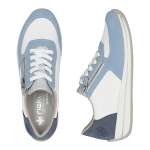 náhled Dámské polobotky RIEKER N1112-10 modrá S6