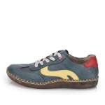 náhled Dámské polobotky RIEKER N2400-14 modrá S6