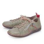 náhled Dámské polobotky RIEKER N2401-54 zelená S6