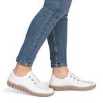 náhled Dámské polobotky RIEKER N2402-80 bílá S6