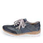 náhled Dámské polobotky RIEKER N4221-14 modrá S6