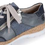 náhled Dámské polobotky RIEKER N4221-14 modrá S6