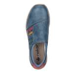 náhled Dámské mokasíny RIEKER N4264-14 modrá S6