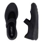 náhled Dámské baleríny RIEKER N4299-00 černá S6