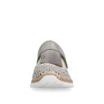 náhled Dámské baleríny RIEKER N4299-90 šedá S6