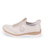 náhled Dámské polobotky RIEKER N42F7-60 béžová S6