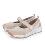 náhled Dámské baleríny RIEKER N6554-60 béžová S6