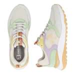 náhled Dámské tenisky RIEKER W2506-60   BEIGE COMBINATION   F/S6