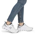 náhled Dámské tenisky RIEKER W3505-80 bílá S6