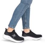 náhled Dámské tenisky RIEKER W4100-00 černá S6