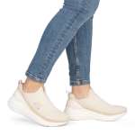 náhled Dámské tenisky RIEKER W4100-60 béžová S6