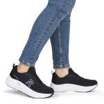 náhled Dámské tenisky RIEKER W4101-00 černá S6