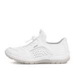 náhled Dámské polobotky RIEKER L3293-81 bílá S6