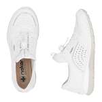 náhled Dámské polobotky RIEKER L3293-81 bílá S6