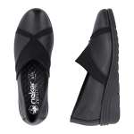 náhled Dámské mokasíny RIEKER L5354-00 černá S6