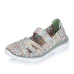 náhled Dámské baleríny RIEKER M5059-91 zelená S6