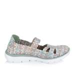 náhled Dámské baleríny RIEKER M5059-91 zelená S6