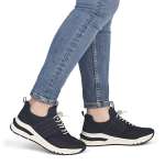 náhled Dámské tenisky RIEKER M6651-14 modrá S6