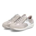 náhled Dámské polobotky RIEKER N1103-90 béžová S6