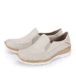 náhled Dámské mokasíny RIEKER N4296-60 béžová S6