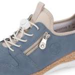 náhled Dámské polobotky RIEKER N42G0-14 modrá S6