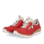 náhled Dámské polobotky RIEKER N42G0-33 červená S6