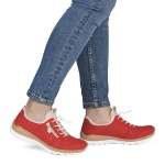 náhled Dámské polobotky RIEKER N42G0-33 červená S6