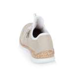 náhled Dámské polobotky RIEKER N42G0-60 béžová S6