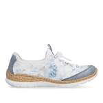 náhled Dámské polobotky RIEKER N42K6-90 bílá S6